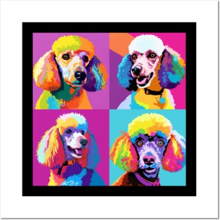 Poodle Pop Art - Dog Lover Gifts Posters and Art